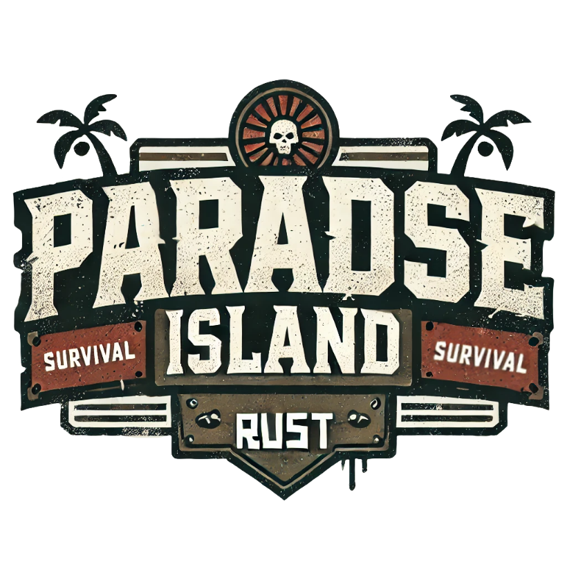 Paradise Island Rust Logo